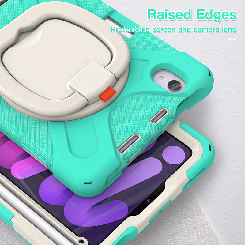 8.3" Handle Kickstand 3 in 1 Tablet Case Covers For iPad mini6 