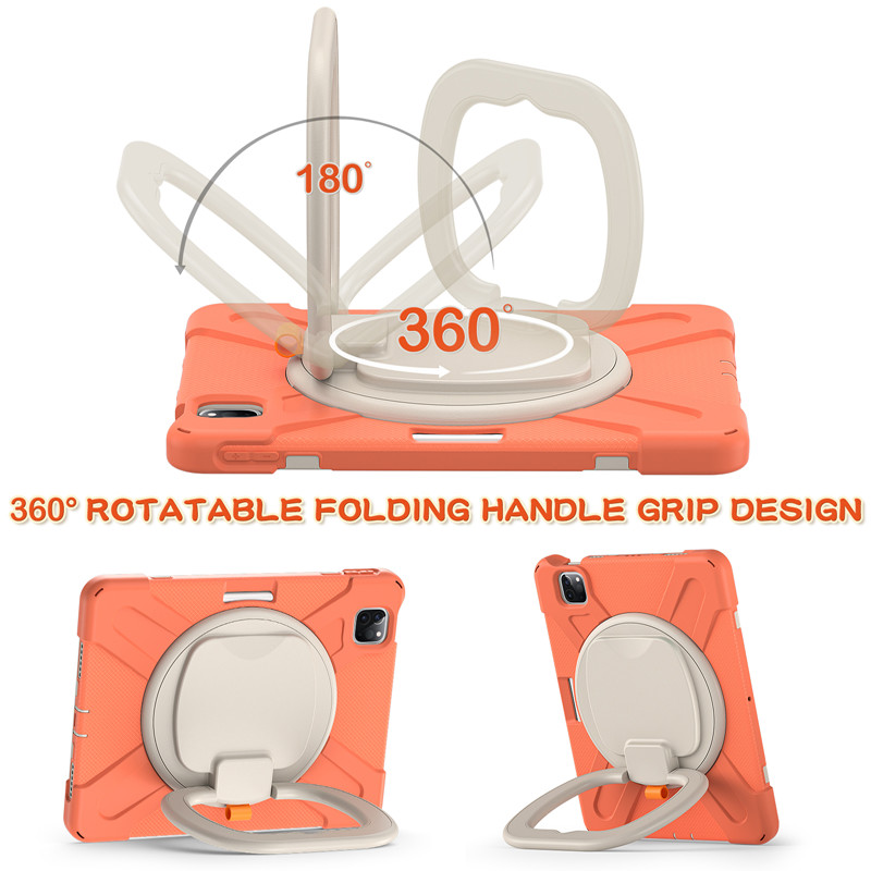 Shockproof tablet case with shoulder strap for ipad Pro 11 2018/2020/2021 kickstand