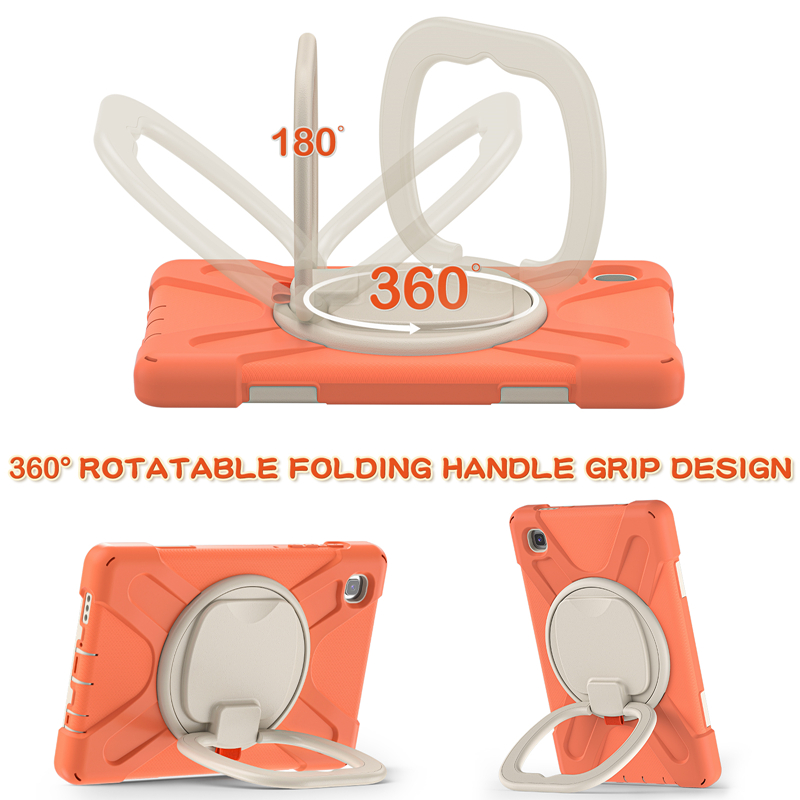 Silicone Rubber Back Cover Rugged Protector Tablet Case For Samsung Galaxy Tab A7 lite 8.7 inch t220 Holder Case