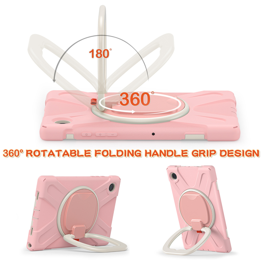 Full Cover Protective Tablet Case For Samsung Galaxy Tab A8 2022 X200 X205 Case With 360 Rotating Kickstand
