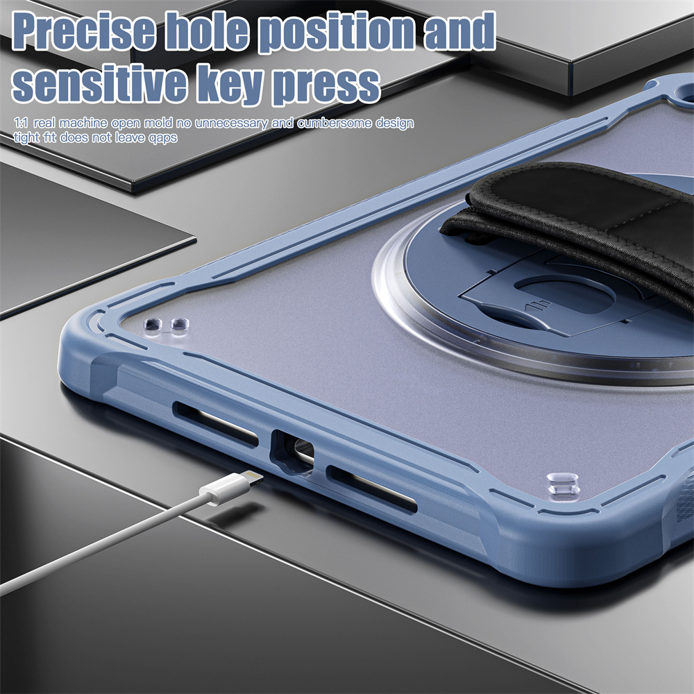 Rugged Stand Transparent TPU Tablet Cover For iPad 10th Gen 10.9 inch 2022 Case