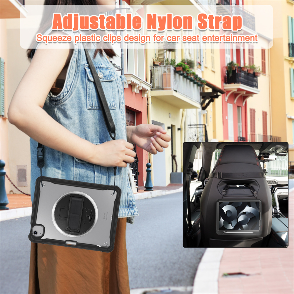 TPU Transparent Protective Tablet Cover Case For iPad Pro 11 Air 4 Air 5 Case With Pencil Holder 10.9 inch