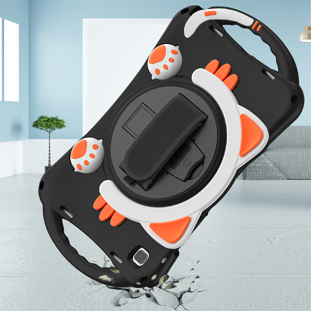 Technology Design Low Price Cute Kids Silicone Tablet Cover For Samsung Galaxy Tab A7 Case With Logo