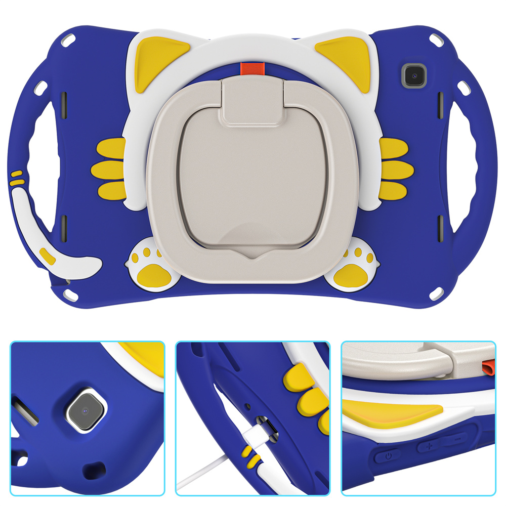 Cute Kids Tablet Case Cover For Samsung Galaxy Tab A7 T500 T505 T507 Case With Handle And KickStand