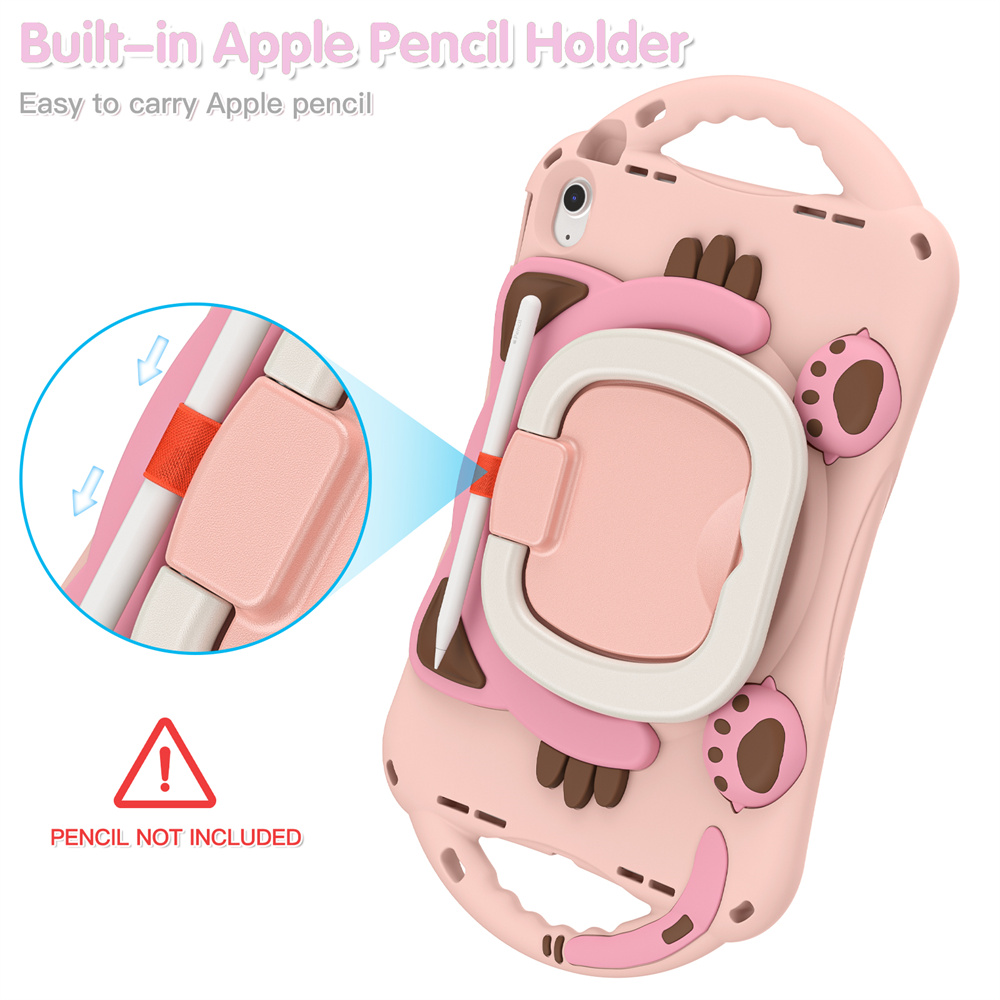 Kids Tablet Silicon Case Back Cover For iPad 10th generation 2022 10.9 inch Rugged Kid Proof Protective Case