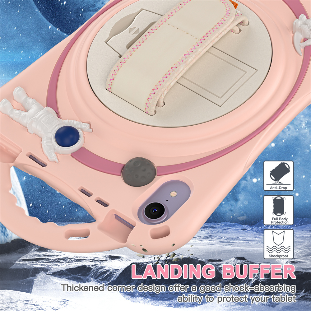 Cute Kids Tablet Cover Case For iPad mini 6 8.3 inch 2021 Shockproof Case With Hand Strap And Handle