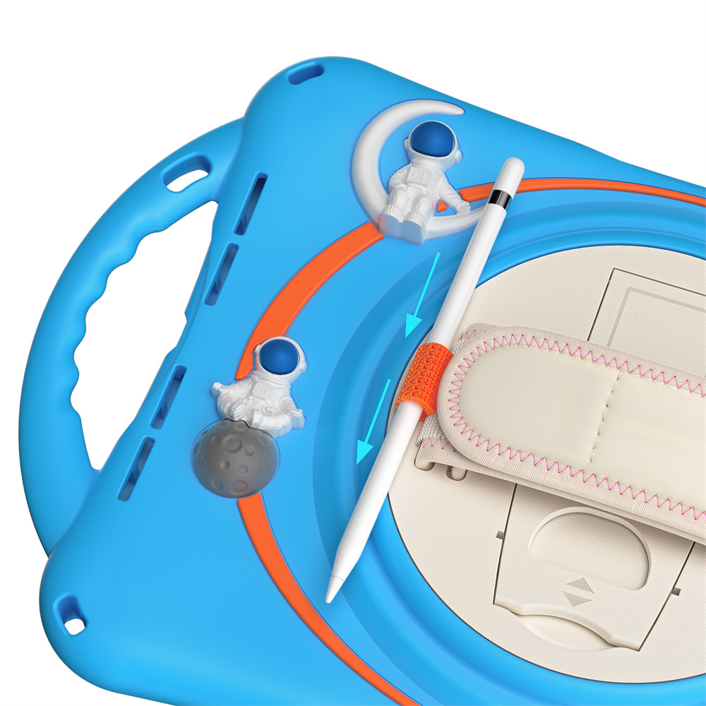 9.7 inch Silicone Kids Universal Tablet Case For iPad Air 2 Pro 9.7 2017 2018 Children Case With Handle