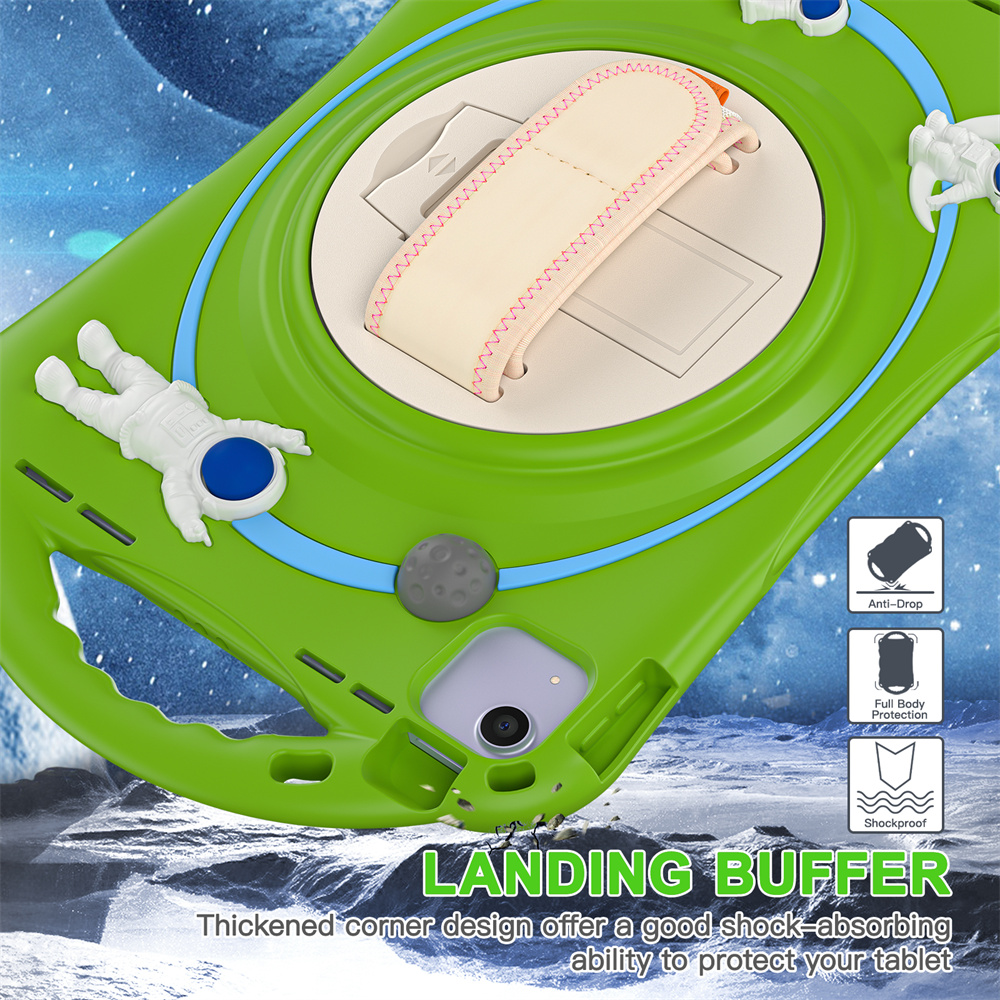 Cute Cartoon Silicon Kids Tablet Cover Case For iPad 10th Generation 2022 10.9 inch Case With Handle