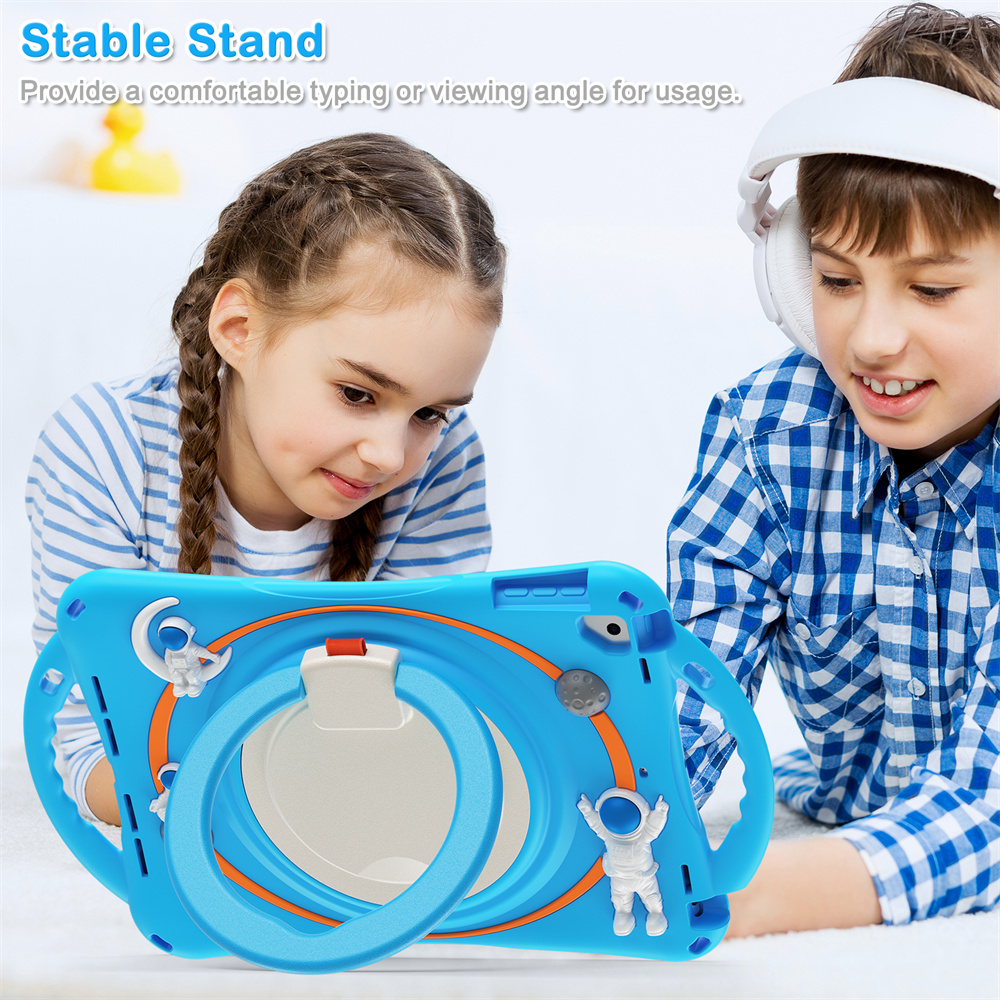 Cartoon Cute Design Soft Silicone Child Proof Tablet Cover Case For iPad 2018 2017 air 2 Pro 9.7 inch Kids Case