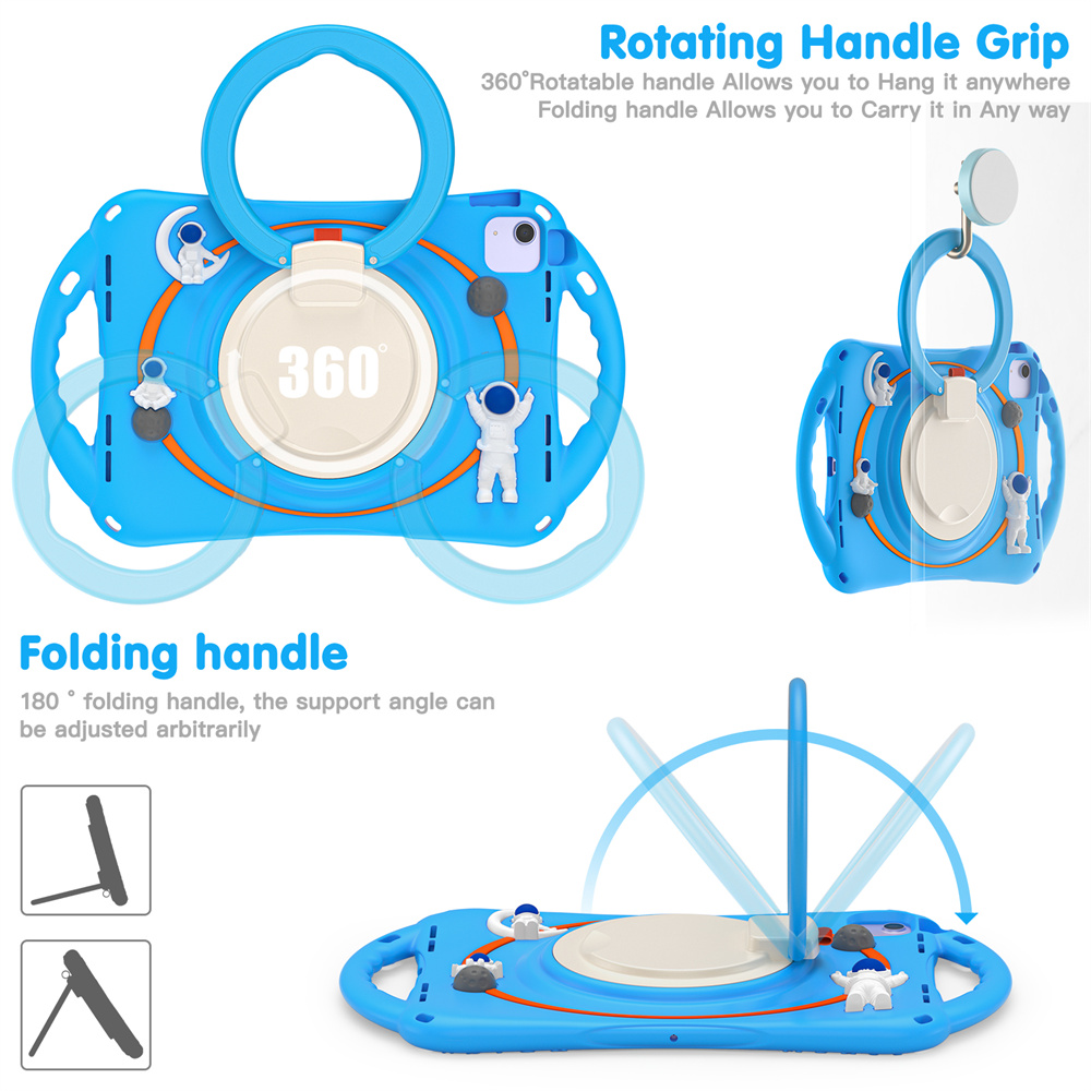 Tablet Accessories Silicone Shockproof Kids Case Protector Cover For iPad Air 4 5 10.9 2022 Pro 11 Case