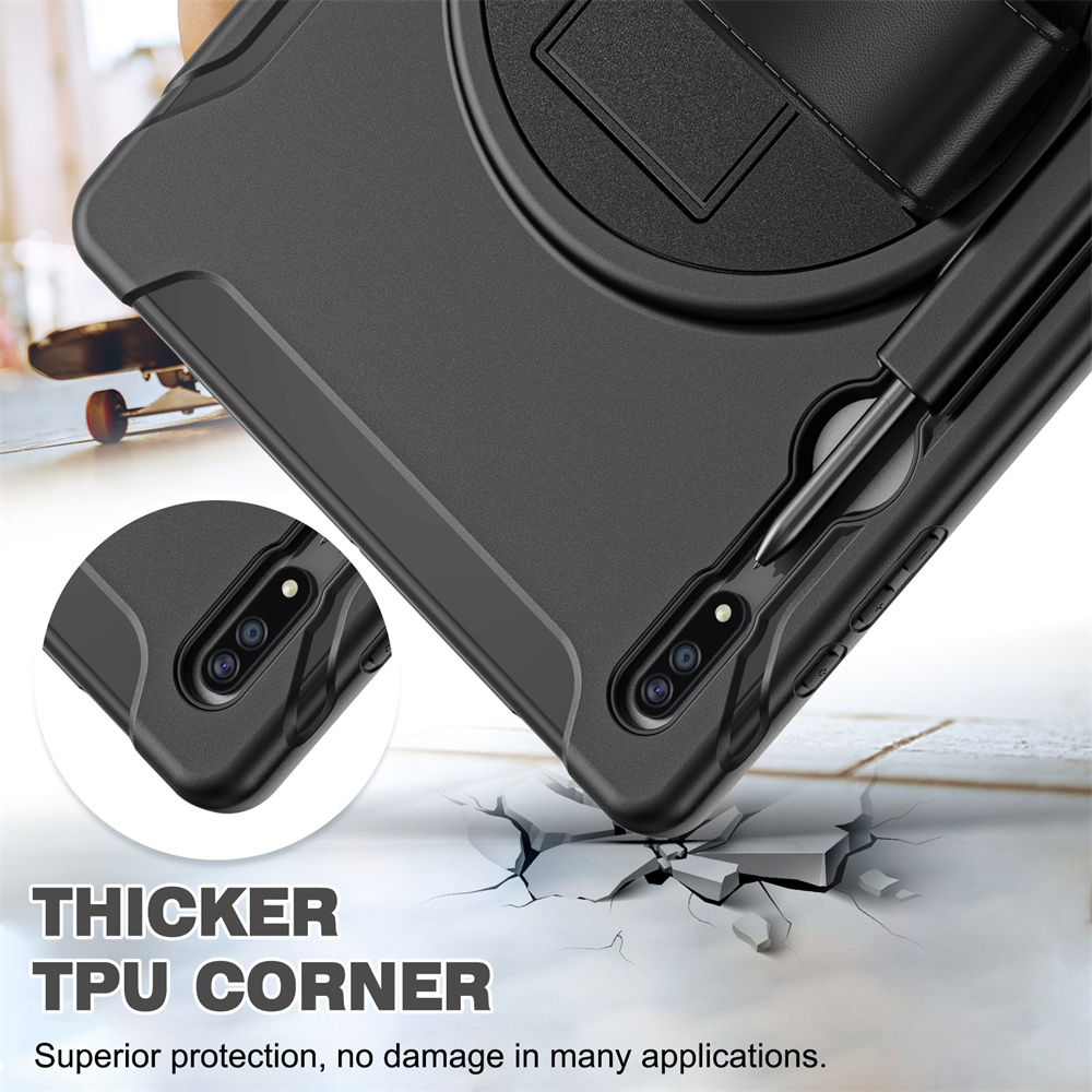 Shockproof Rugged TPU Tablet Housing Back Cover For Samsung Galaxy Tab S8 Ultra Case 14.6 inch Stand Case