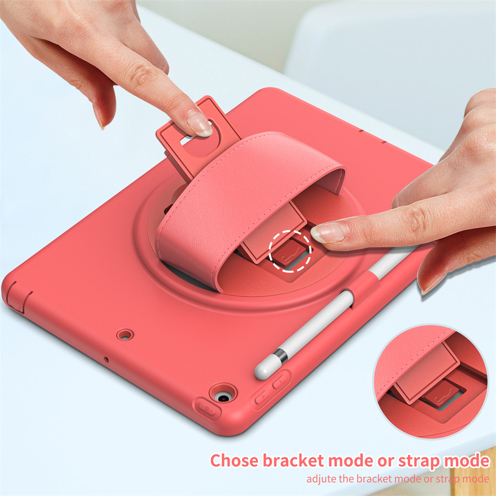 TPU Tablet Back Cover Case For iPad 10.2 inch 9th gen 8th 7th generation Case Cover With Pencil Holder