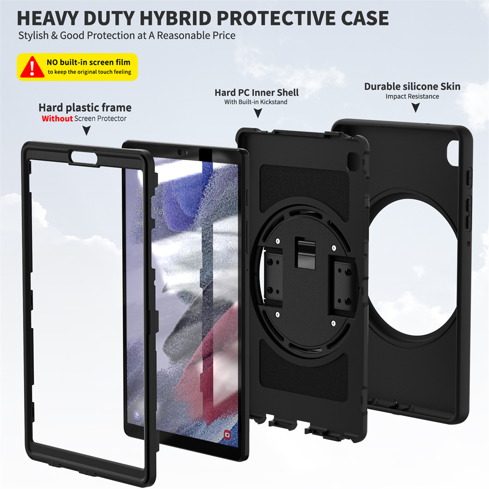 TPU Shockproof Back Cover Tablet Protective Shell Case For Samsung Galaxy Tab A7 lite 8.7 t220 Case Cover