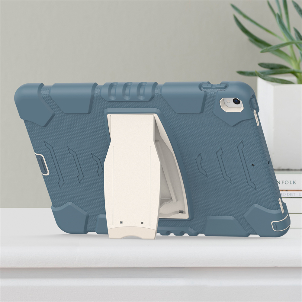 Shockproof Silicone Rugged Tablet Case For iPad air 3 Pro 10.5 inch Case Back Cover With Kickstand