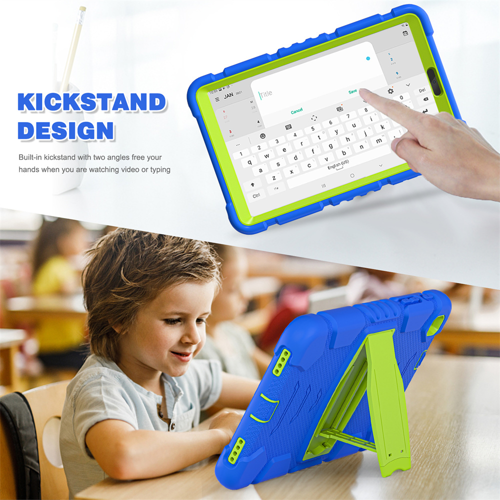 Rugged Heavy Duty Silicone Tablet Cover Case For Samsung Galaxy Tab A 8.4 inch Case For Kids
