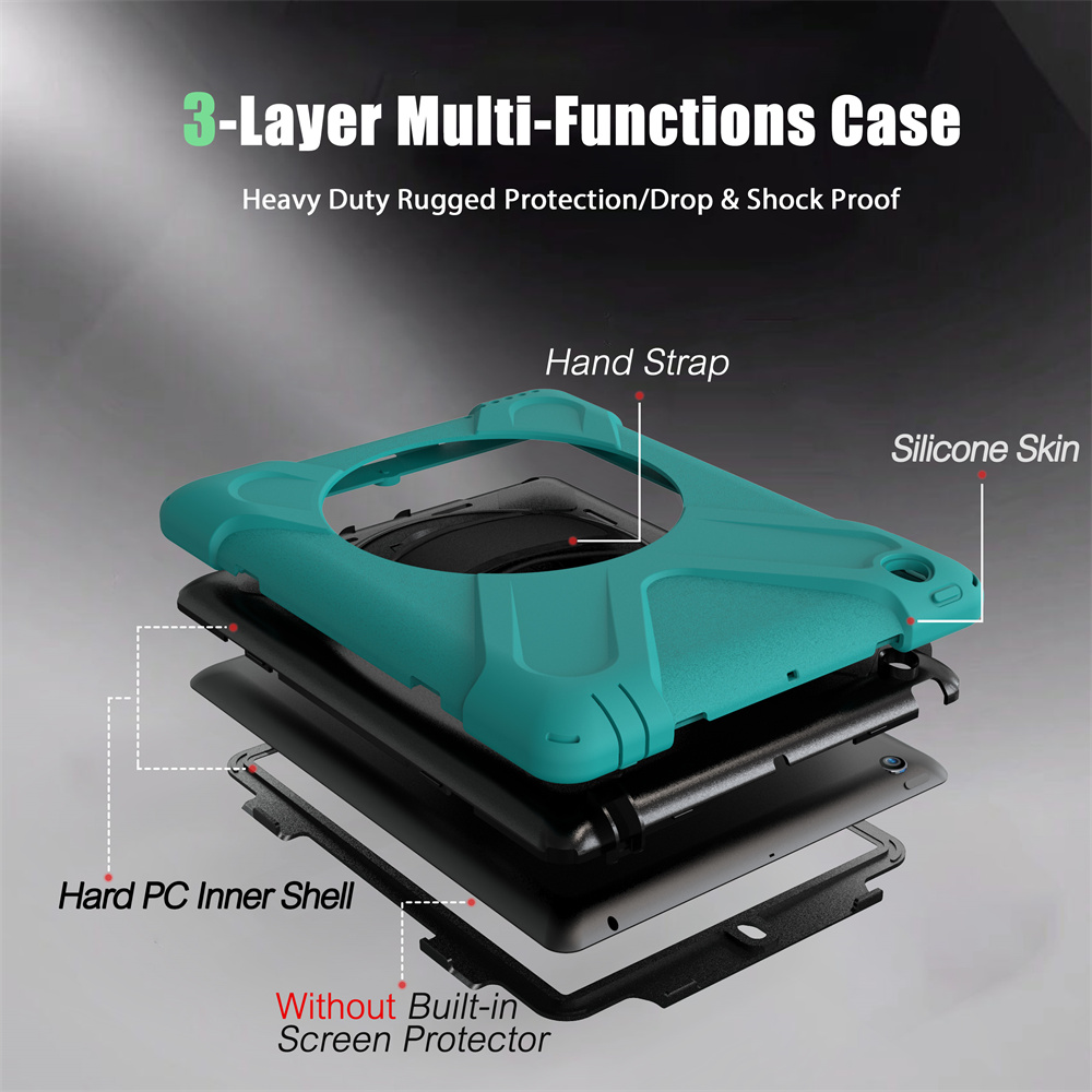 9.7 inch Universal Tablet Case Cover For Apple iPad 4th generation 2th/3th gen Back Housing Case