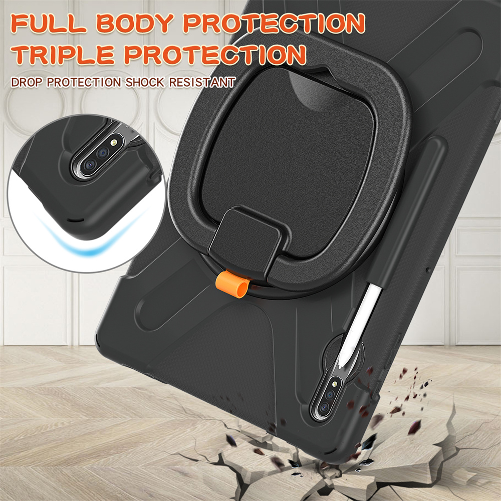 Rugged Shock proof Back Cover Hard Case For Samsung Galaxy Tab S7 Plus 12.4 inch Case Kids Cover