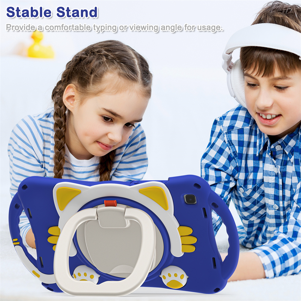 Cute Kids Tablet Case Cover For Samsung Galaxy Tab A7 T500 T505 T507 Case With Handle And KickStand