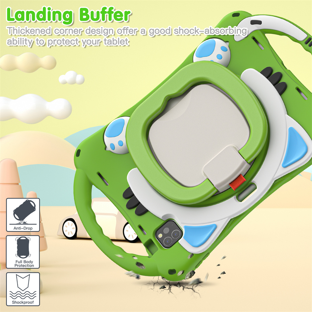 Silicone Cute Tablet Kids Case For iPad air 4 5 generation Case Pro 11 2022 2018 2020 2021 Case Back Cover