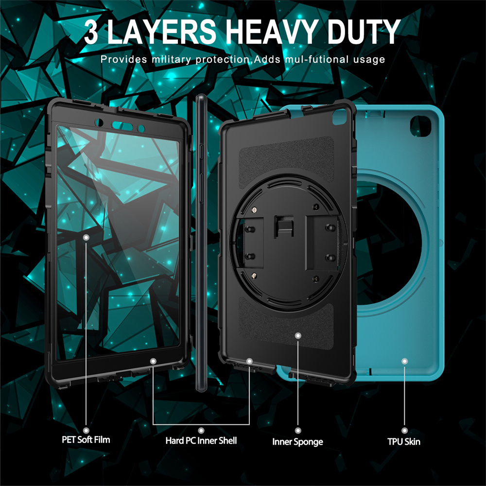 Rugged Tablet Back Cover Protective Case For Samsung Galaxy Tab A 2019 8.0 t290 t295 Case Beautiful Cover