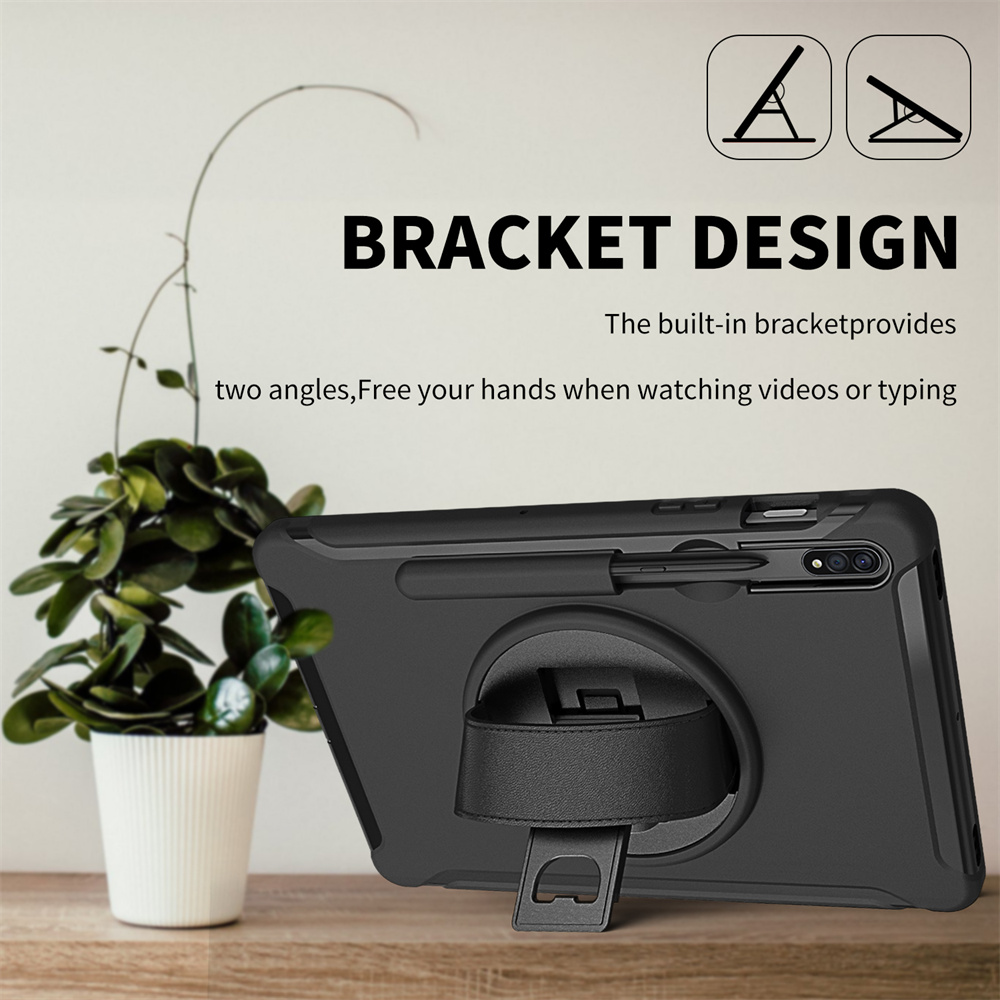 TPU Tablet Stand Back Cover Housing Hard Case For Samsung Galaxy Tab S7 S8 11 inch Case Cover