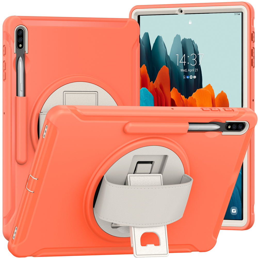 Rugged TPU PC Tablet Back Cover Case Housing For Samsung Galaxy Tab S7 FE 5G 12.4 inch Case Cover