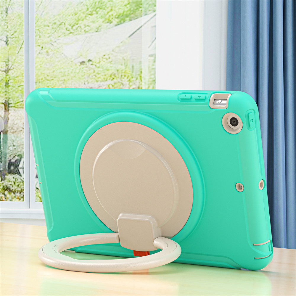 360 Rotating TPU Protective Child Proof Tablet Case Cover For Apple iPad mini 3/2/1 Case