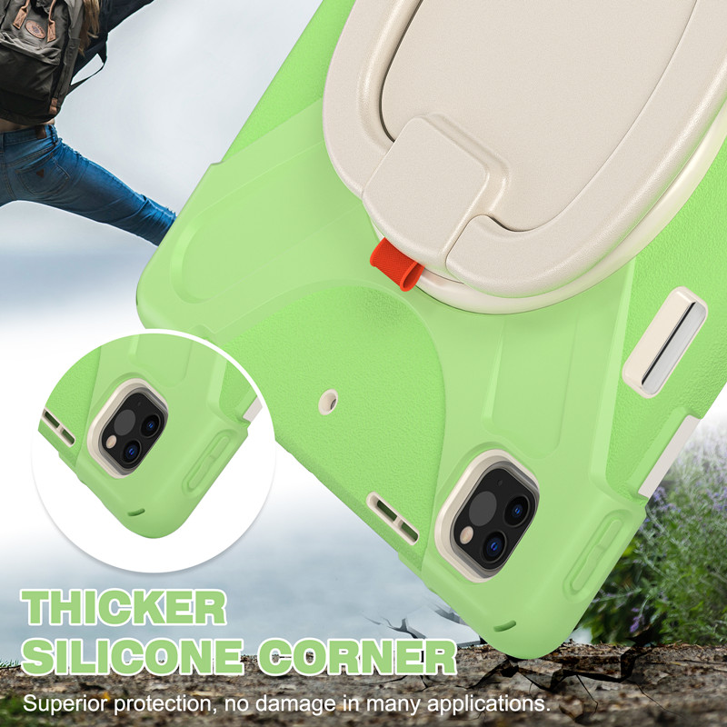 Heavy Duty Rugged Tablet Case Cover For Apple iPad pro 12.9 Case Cover With Pencil Holder And Stand