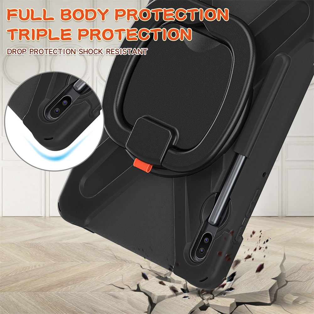 Rugged Shockproof Silicone Tablet Cover Back Case For Samsung Galaxy Tab S6 10.5 inch Case