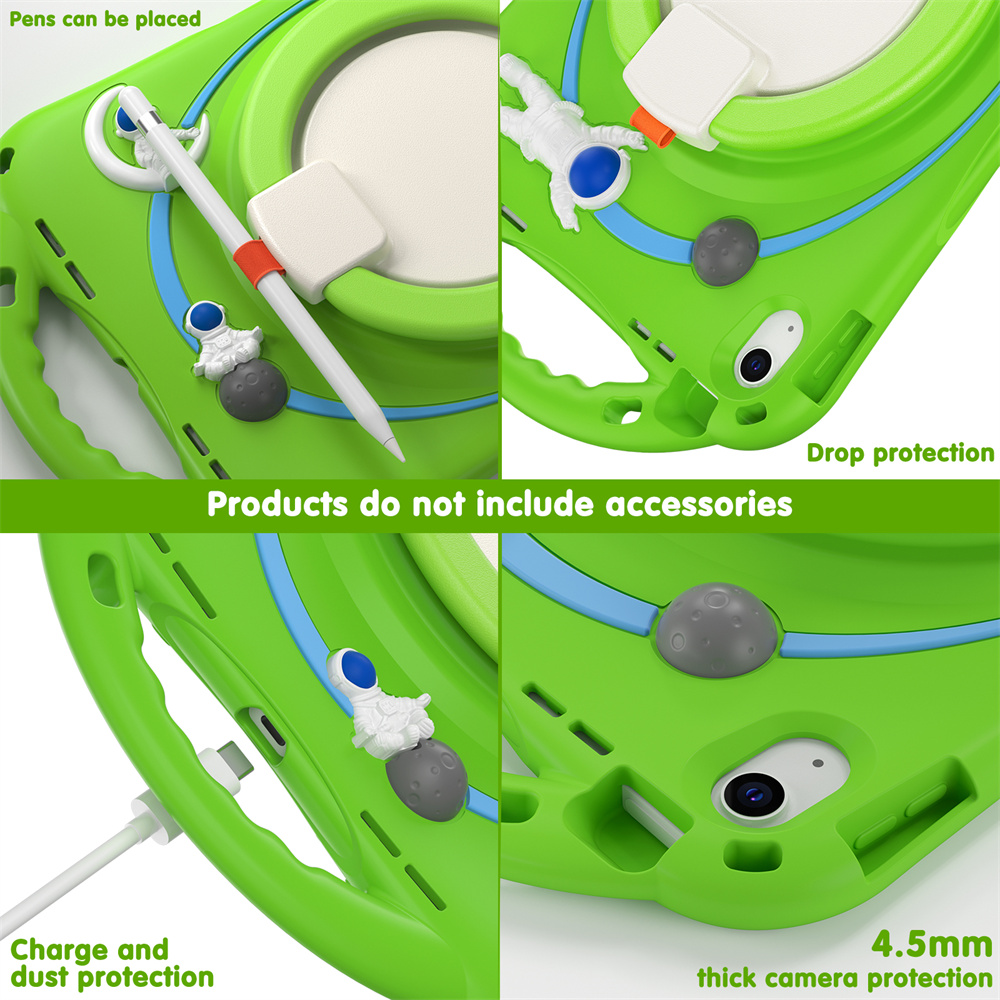 Tablet Accessories Silicone Shockproof Kids Case Protector Cover For iPad 10th Generation 10.9 2022 Case