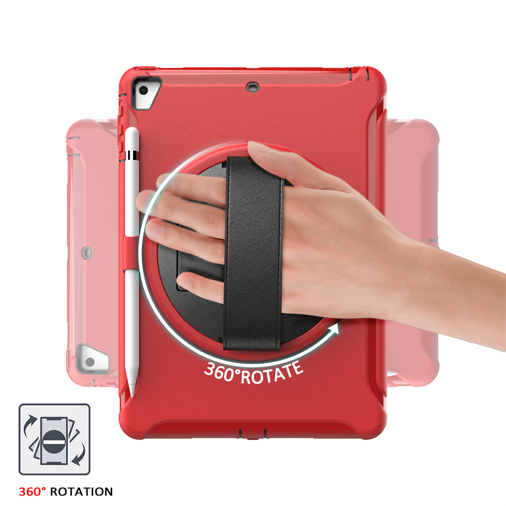 TPU Tablet Protective Case Back Cover for iPad Pro 9.7 2017 2018 Air Air2 Cases With Kickstand