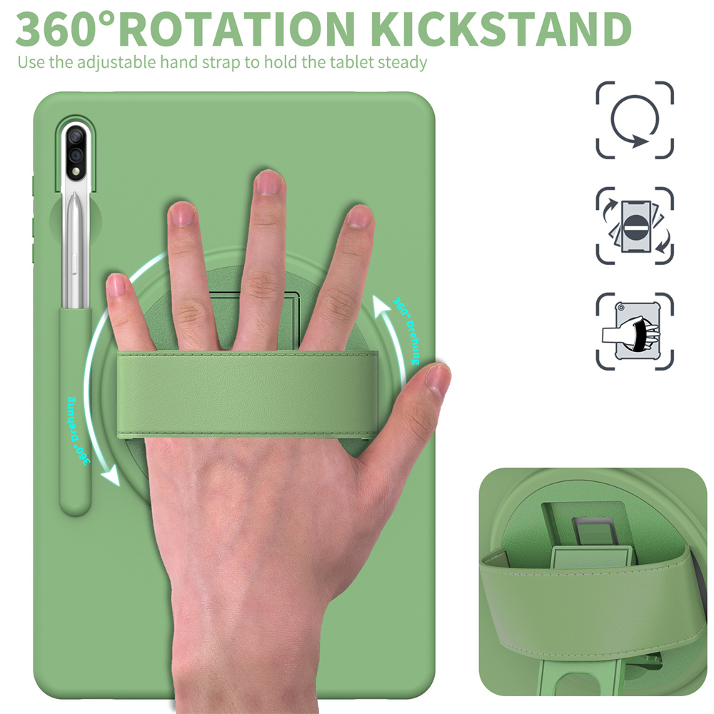 Shockproof Tablet Protector For Samsung Galaxy Tab S7 Plus Cover S7 FE 12.4 inch Case S8 Plus Case