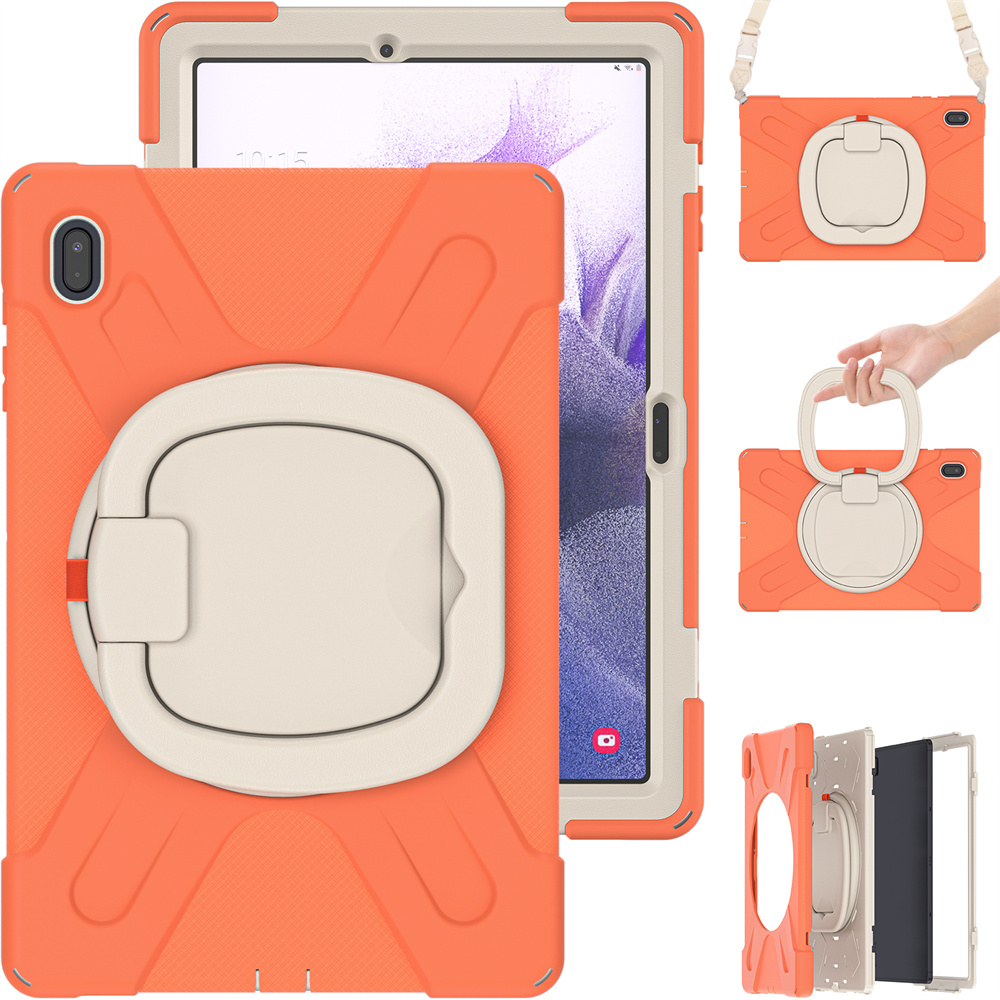 Shockproof tablet case for Samsung Galaxy Tab S7FE T730 T735 T736B T736N rugged case with kickstand