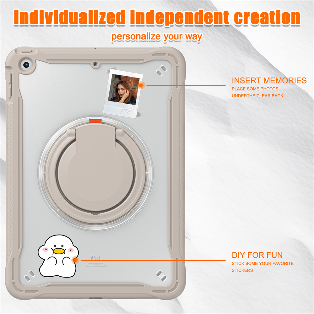 Full Body Protective Tablet Cover Case For iPad 9th 8th 7th generation 2021 2020 2019 10.2 inch Case