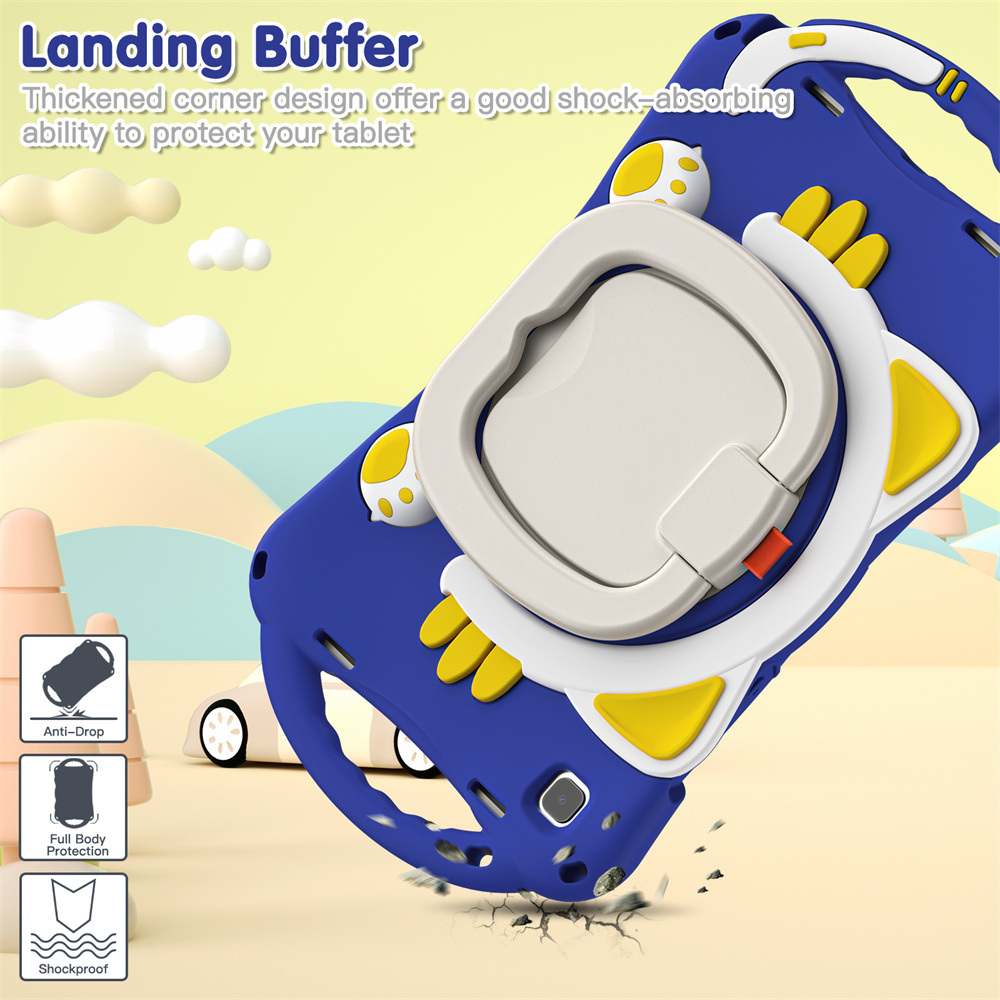 Cute Kids Tablet Case Cover For Samsung Galaxy Tab A7 T500 T505 T507 Case With Handle And KickStand