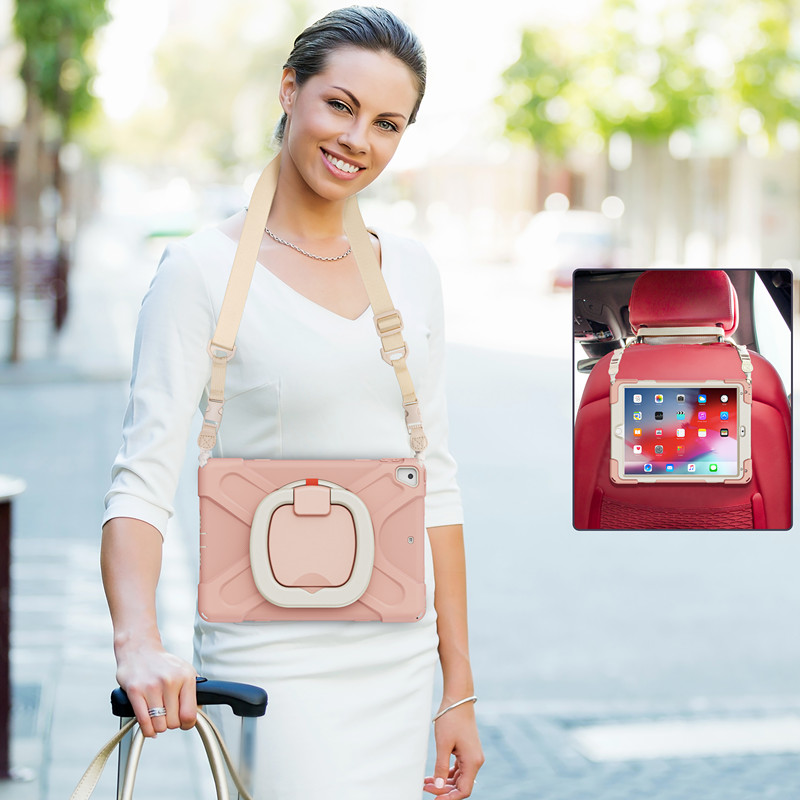 Silicone Shockproof Rugged Case Cover For Apple iPad air 2 Pro 9.7 inch 2017 2018 6th generation 5th gen Case