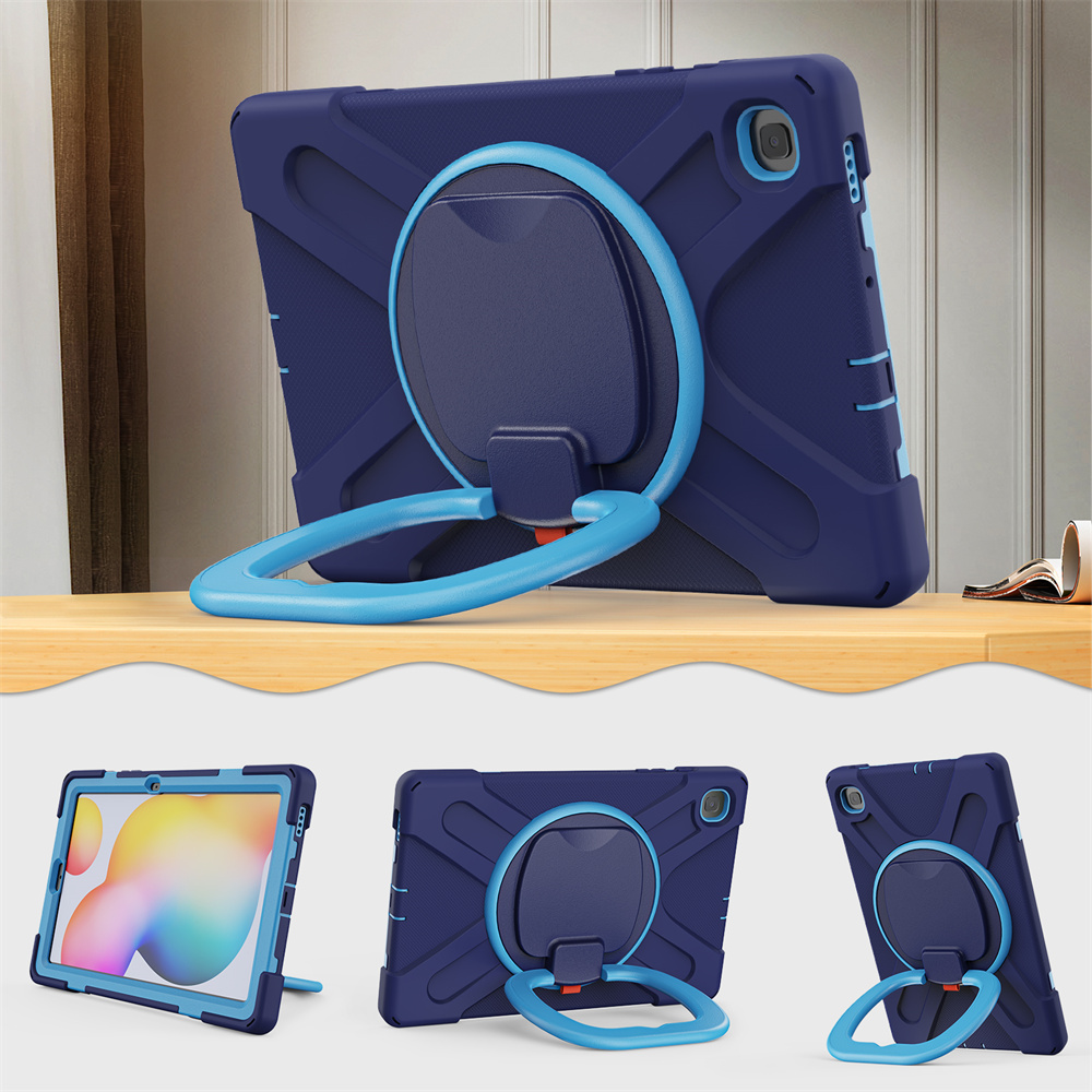 360 degree rotating kickstand tablet case for Samsung Tab S6 Lite 2020 2022 P610 P615 P613 P619 case cover