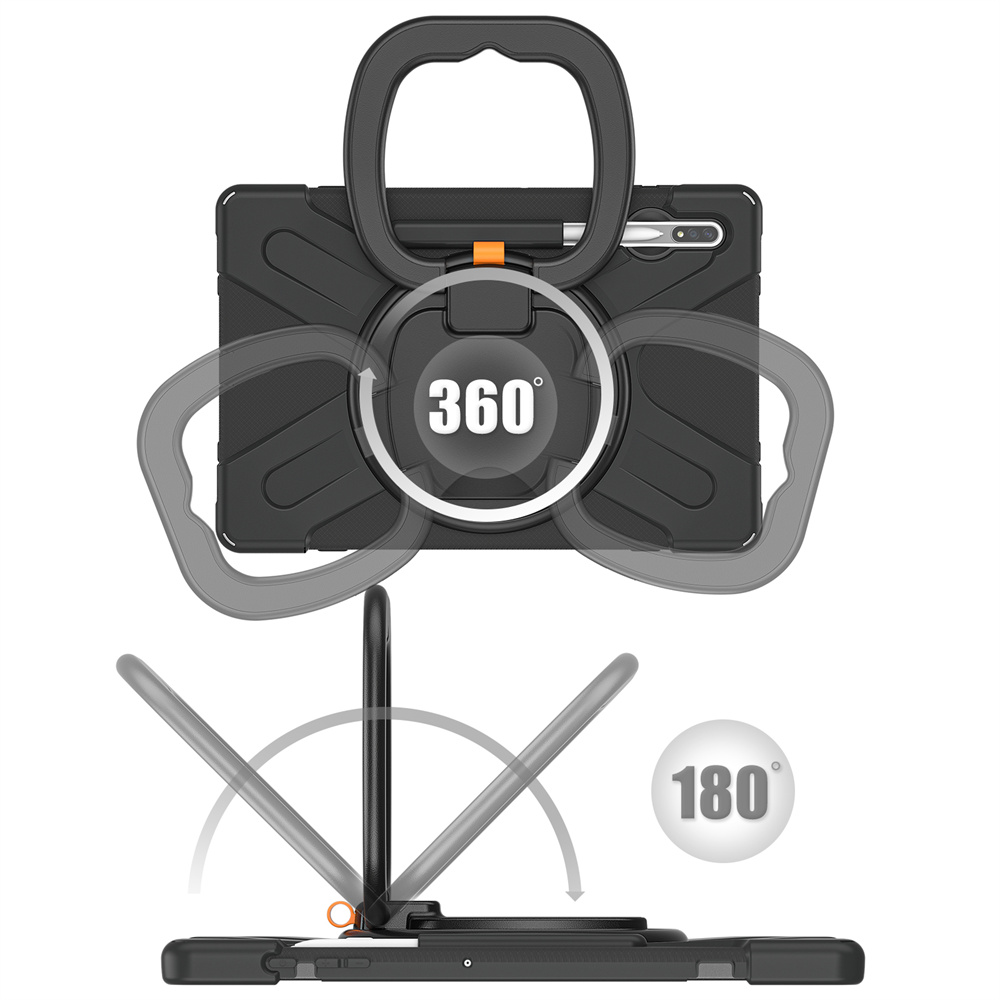 Rugged Shock proof Back Cover Hard Case For Samsung Galaxy Tab S7 Plus 12.4 inch Case Kids Cover