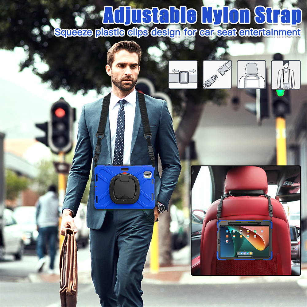 Shockproof Rugged Silicone Android Tablet Back Cover Kids Case For Xiaomi MiPad 5 pro Case Cover