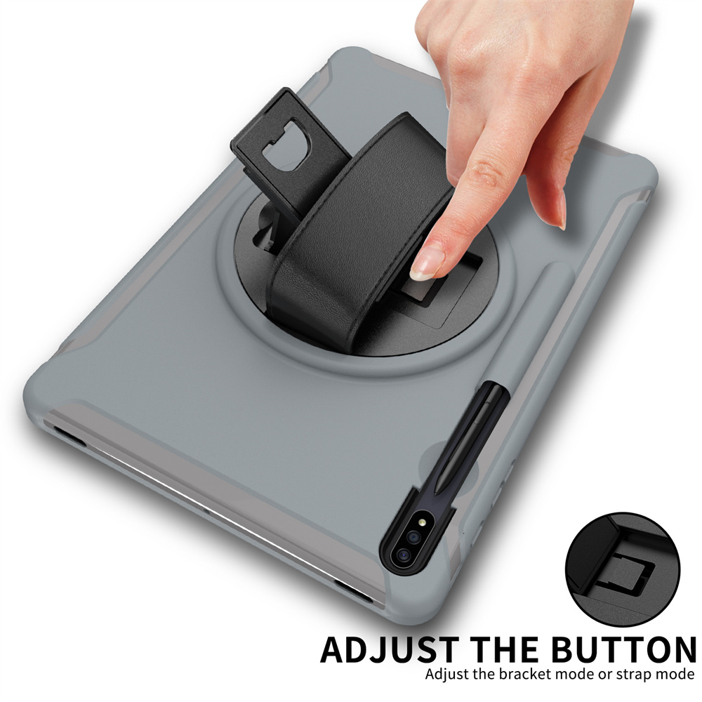 Rugged Shockproof Slim TPU Tablet Case For Samsung Galaxy Tab S7 Plus Case S8 Plus 12.4 inch Cover