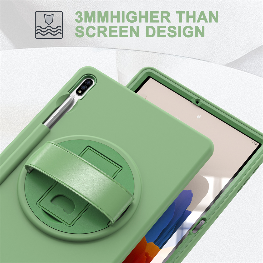 Shockproof Tablet Protector For Samsung Galaxy Tab S7 Plus Cover S7 FE 12.4 inch Case S8 Plus Case