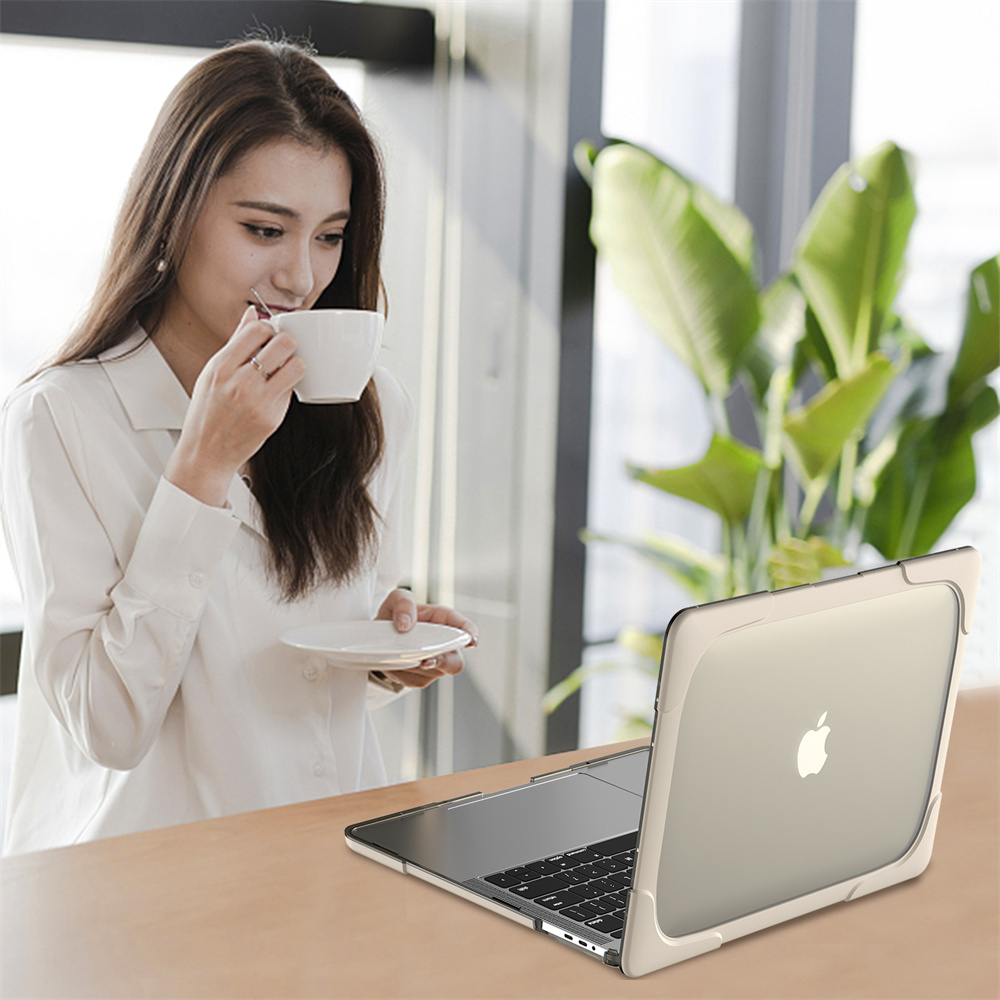 Luxury Laptop Hard Shell Cases Cover For Macbook Air 13 Black Case 