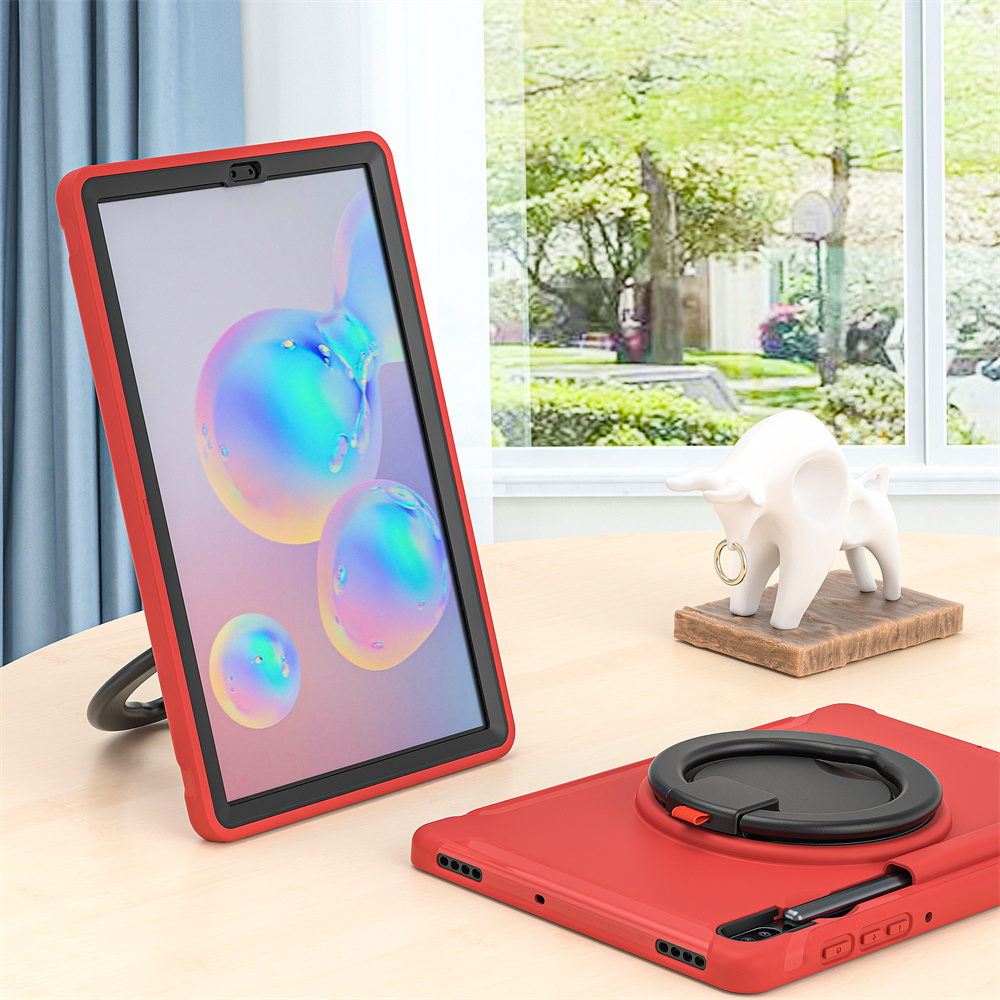 TPU Tablet Back Cover Case For Samsung Galaxy Tab S6 2019 T860 T865 10.5 inch Protective Case With s pen Holder Slot