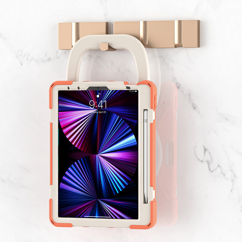 Shockproof tablet case with shoulder strap for ipad Pro 11 2018/2020/2021 kickstand