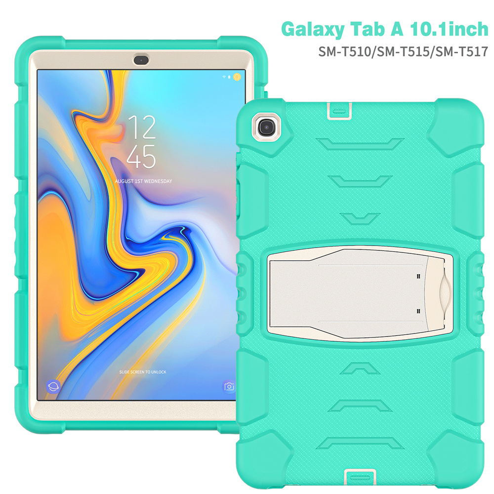 Shock proof Silicone Back Cover Tablet Case For Samsung Galaxy Pad Tab A 2019 10.1 inch t510 t515 Case Cover