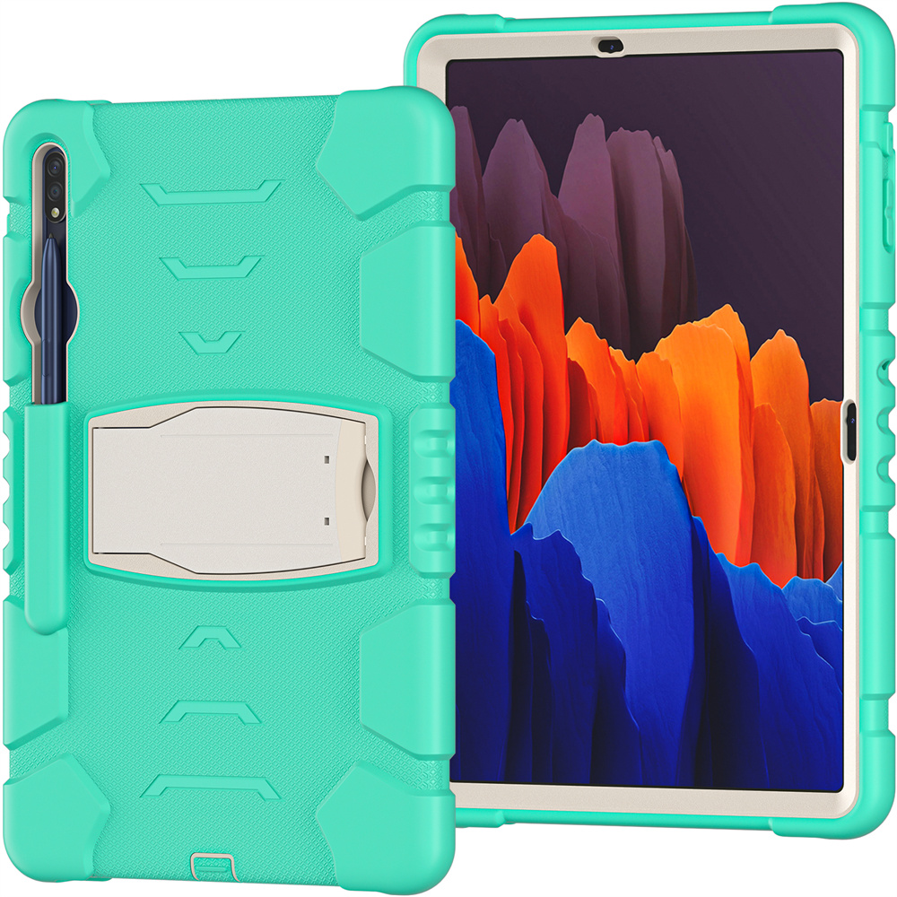 Tablet cover case for Samsung Galaxy Tab S7Plus T970 T975 S8 Plus X800 X806 S7 FE T730 case with kickstand
