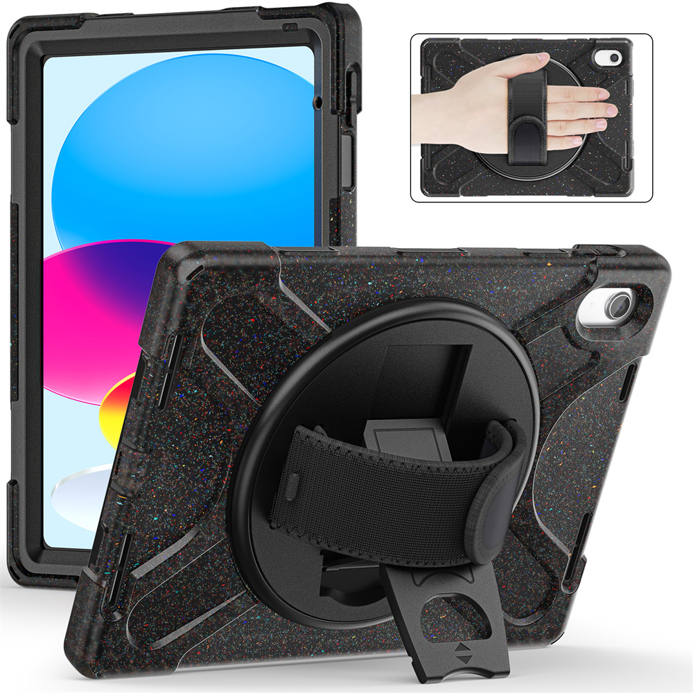New Designer Luxury 360 Degree Rotation Covers Case For iPad 10th 10.9‘’ 2022 Case With Pencil Holder