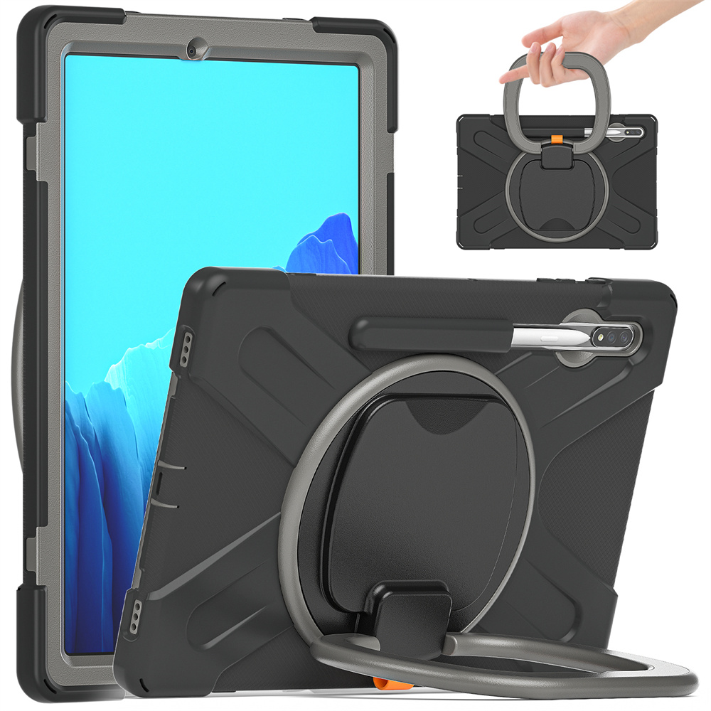 Rugged Shock proof Back Cover Hard Case For Samsung Galaxy Tab S7 Plus 12.4 inch Case Kids Cover