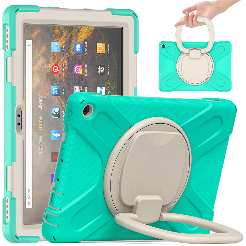Shock proof Kids Friendly Case For Kindle Fire HD 10 2021 11th generation Tab Cover