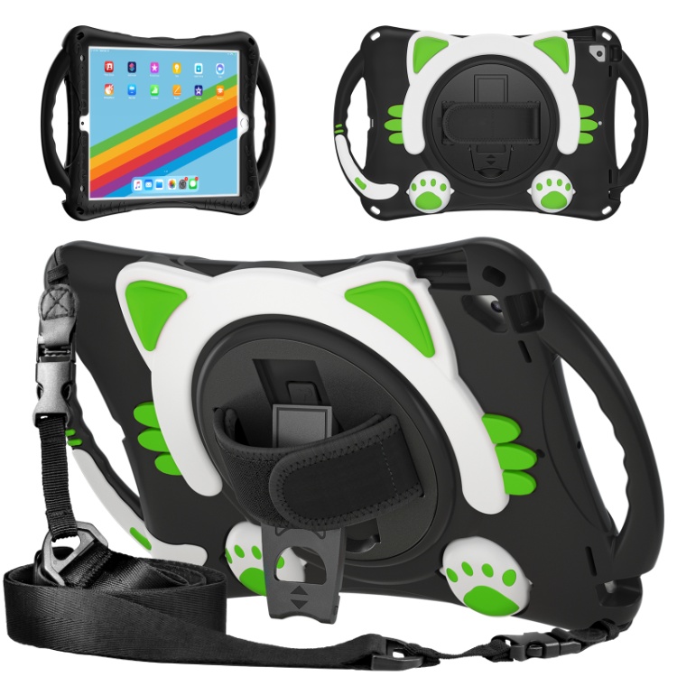 Silicone Kids Tablet Protective Case For iPad 9th generation 8th 7th gen Pro 10.5 inch air 3 Back Cover Case